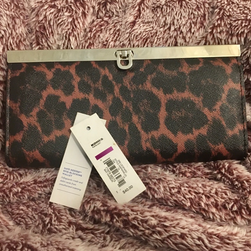 Cheetah Print Wallet